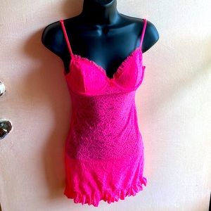 Victoria’s Secret Pink Stretch Lace Lingerie Size S